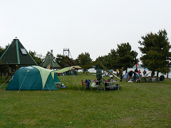キャンプ施設写真