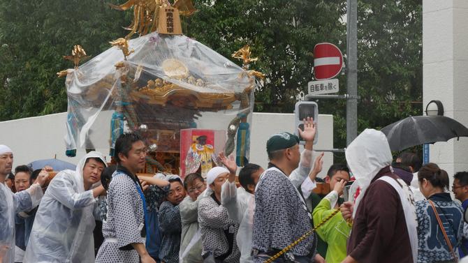 神輿様子