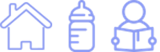 住宅・未就学児・学生アイコン