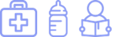 医療・未就学児・学生アイコン