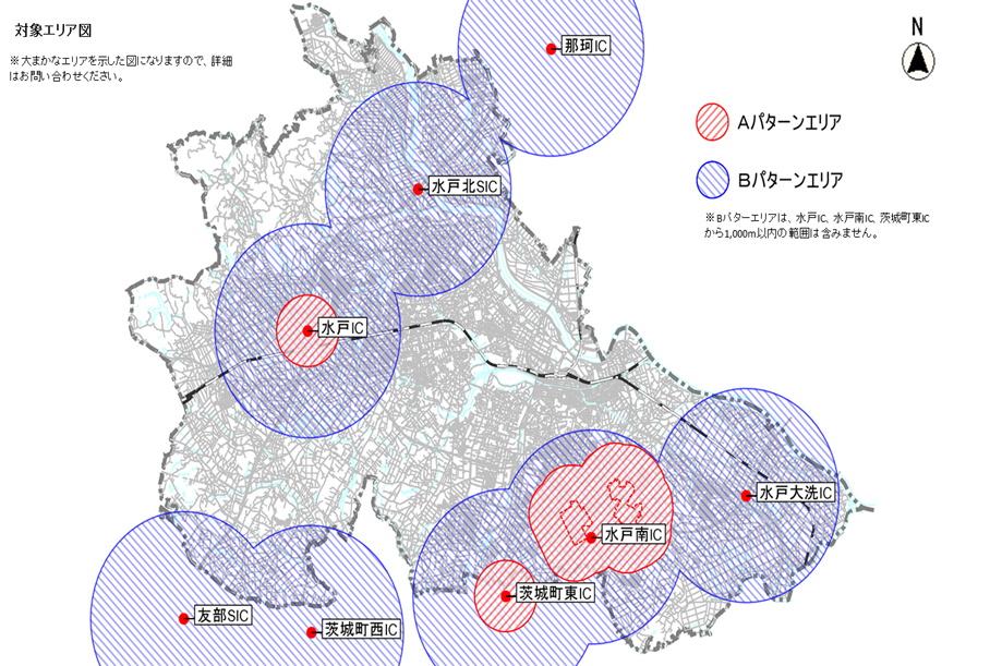 対象エリア図