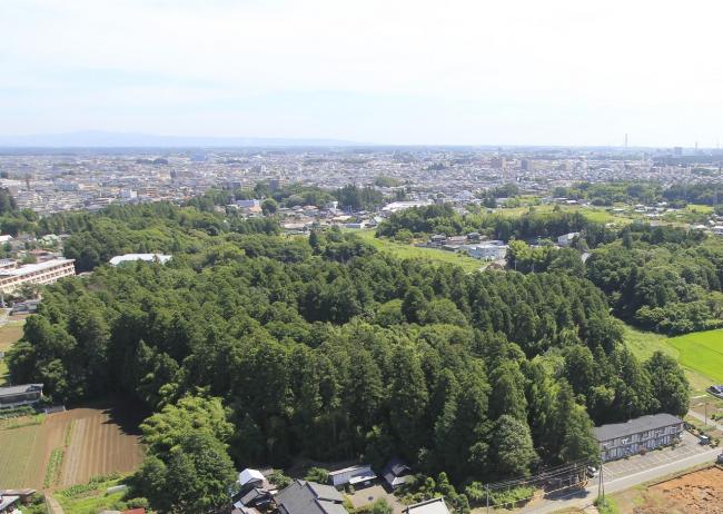 河和田城全景