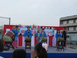 0819ふれあい夏まつり　祭り太鼓