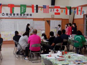 0602　指導者育成研修会　発表の様子