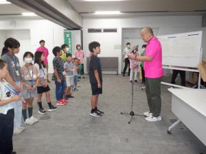 1006　オセロ大会　表彰（水戸市子ども会親善オセロ大会）