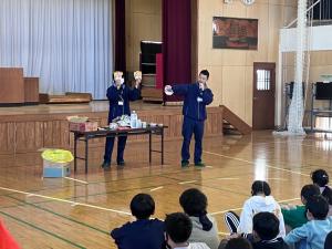 防災講話の様子