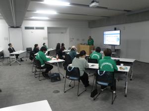 0216　指導者育成研修会　水戸市子ども会育成連合会会長の発表