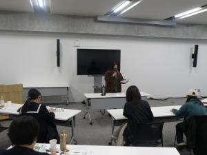 0216　指導者育成研修会　渡里学区会長の発表