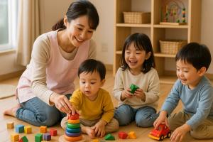 託児サービスの様子(イメージ)