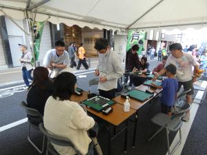 水戸まちなかフェスティバルオセロブース