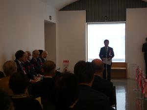 第56回水戸市芸術祭美術展覧会内覧会の写真