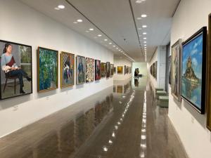 第56回水戸市芸術祭美術展覧会内覧会の写真