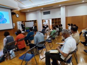 人権啓発講演会様子写真①