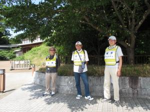 水戸市洪水ハザード避難訓練の様子３