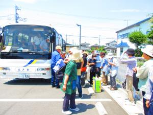 水戸市洪水ハザード避難訓練の様子7
