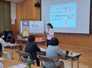 おなか元気教室の様子①
