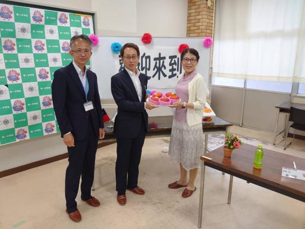 蔡次長・副市長・教育部長