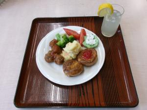 完成した料理