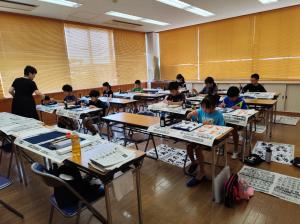 習字教室の様子写真③