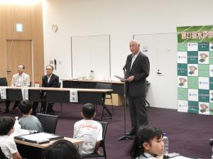 水戸市オセロイベント実行委員会会長あいさつ
