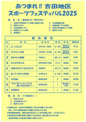 プログラムの画像です