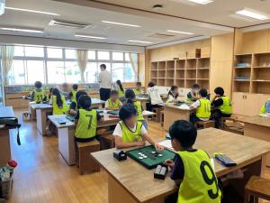 オセロ講座の様子