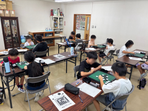オセロ講座の様子