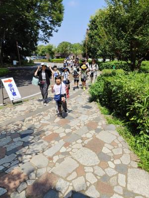 親子移動学習様子写真②