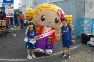 サポーターとみとちゃん