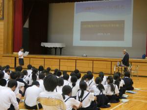 緑岡小語り部派遣の様子２