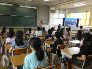 妻里小語り部派遣の様子１