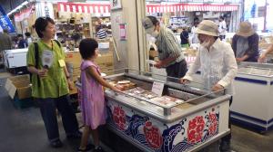仲卸売場の見学１