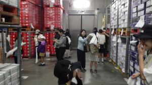 冷凍庫入庫体験３