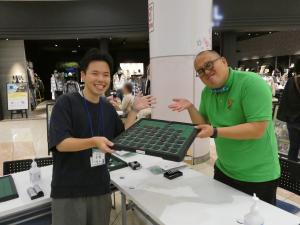 多面打ちブースの様子