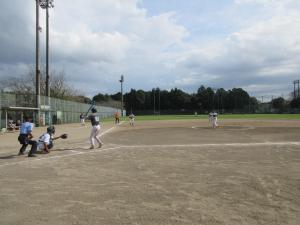 ソフトボール試合の様子