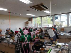 秋の健康料理教室の様２枚目