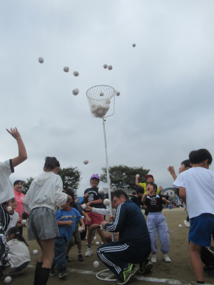 玉入れの写真です。