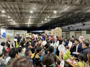 模擬セリの様子１