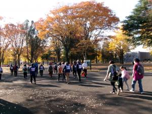 歩く会の様子