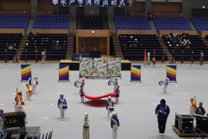 昨年の幼年消防クラブ演奏