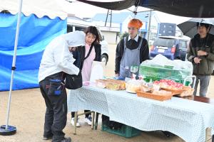 シフォンケーキを売っているお店の写真です