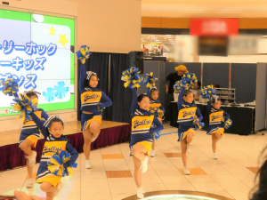 水戸ホーリーホックキッズチアダンス