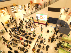 さっくん○×クイズの様子