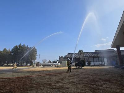 防災訓練の様子