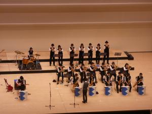 水戸市民会館グロービスホールでの第２回市民会館音楽祭の様子