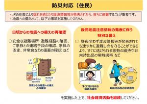 防災対応（住民）