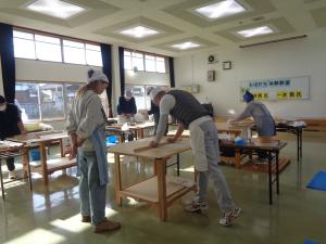 そば打ち体験教室写真2