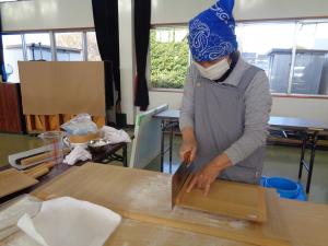 そば打ち体験教室写真3