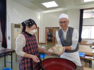 そば打ち体験教室写真5