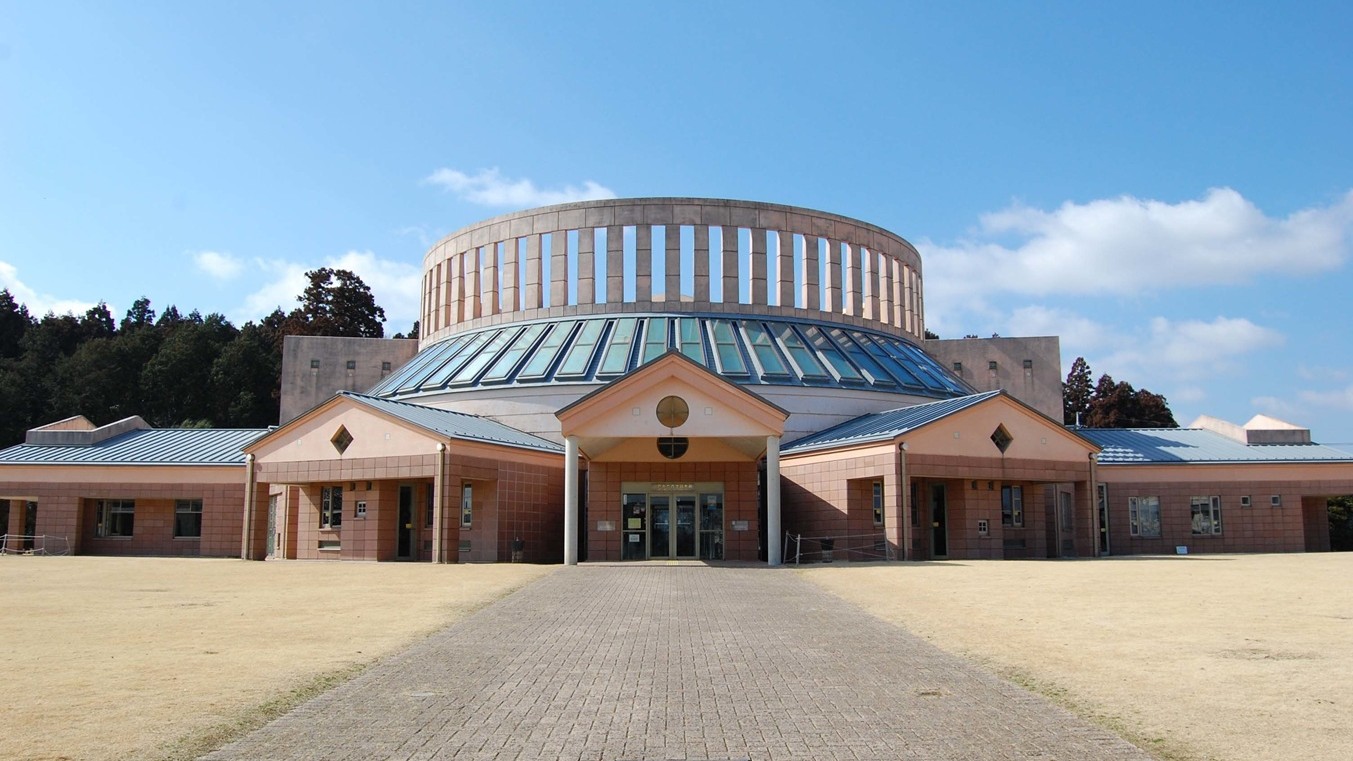 西部図書館の正面